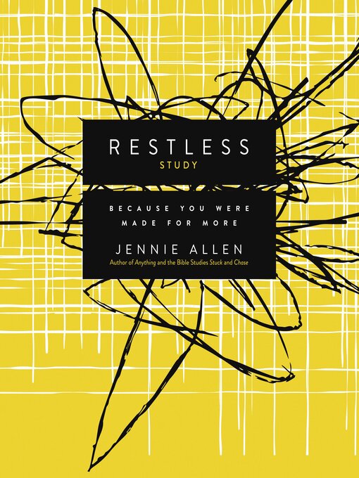 Upplýsingar um Restless Bible Study Guide eftir Jennie Allen - Biðlisti